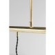 Candeeiro de Tecto Pole Brass Six