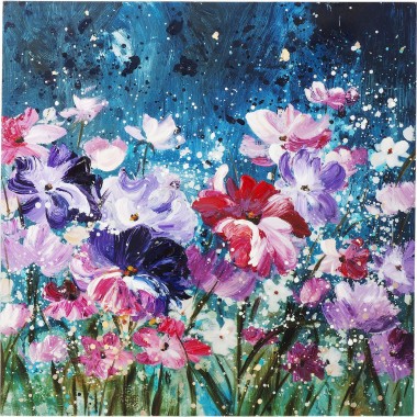 Tela a Óleo Flower Garden 100x100cm-60776 (7)