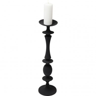 Castiçal Downtown Double Preto 75cm