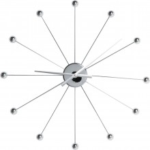 Relógio de Parede Like Umbrella Balls Cromado