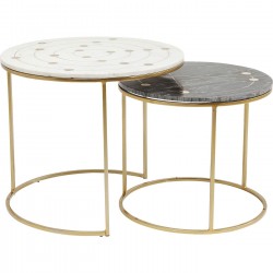 Mesa de Apoio Mystic redondo Small (conj.2) Ø61cm