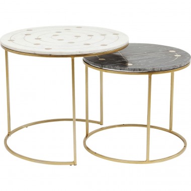 Mesa de Apoio Mystic redondo Small (conj.2) Ø61cm