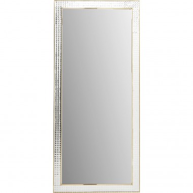 Espelho Crystals metal Dourado 180x80cm