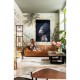 Quadro de Vidro Royal Headdress Profile 150x100cm