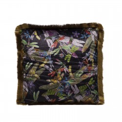 Almofada Tropical Garden Fringe 45x45cm