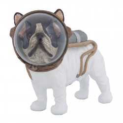 Peça Decorativa Space Dog 21cm