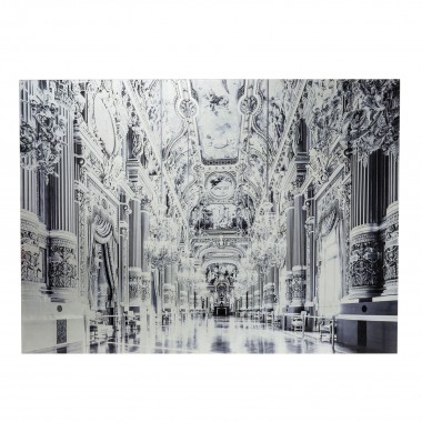 Quadro de Vidro Metallic Versailles 120x180cm