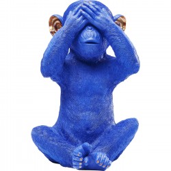 Mealheiro Monkey Mizaru Azul