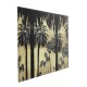 Quadro de Vidro Metallic Palms 120x180cm