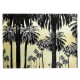 Quadro de Vidro Metallic Palms 120x180cm