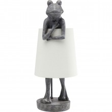 Candeeiro de Mesa Animal Frog Cinzento