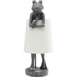 Candeeiro de Mesa Animal Frog Cinzento