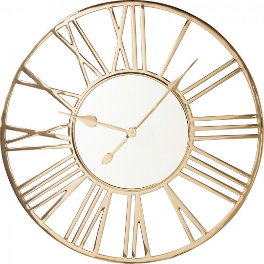 Relógio de Parede Giant Gold Ø80cm-61494 (5)