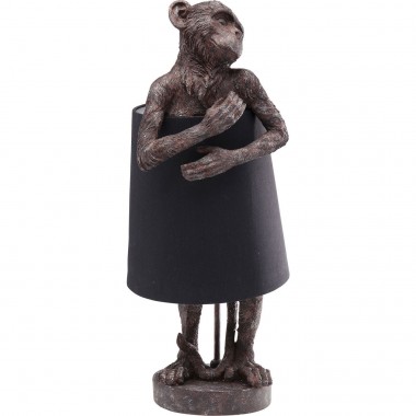 Candeeiro de Mesa Animal Monkey Castanho Preto-61601 (7)