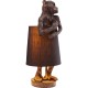 Candeeiro de Mesa Animal Monkey Castanho Preto-61601 (5)