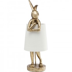 Candeeiro de Mesa Animal Rabbit Gold 68cm