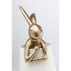 61598.JPG - Candeeiro de Mesa Animal Rabbit Gold 68cm