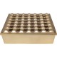 Cinzeiro Soho Square Brass 25x25cm-61676 (4)