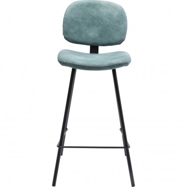 Banco de Bar Barber Azul 65cm