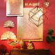 Tela a Óleo Flower Boat Gold vermelho 160x120cm