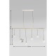 Candeeiro de Tecto Pole Brass Six