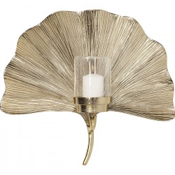 Castiçal de parede Ginkgo Leaf 45cm-61665 (8)