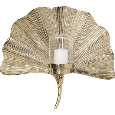 Castiçal de parede Ginkgo Leaf 45cm-61665 (8)