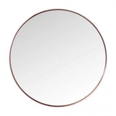 Espelho Curve Round Cobre Ø100cm