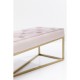 Banqueta Crossover Rosa/Dourada150x40cm-84086 (3)