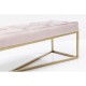 Banqueta Crossover Rosa/Dourada150x40cm-84086 (4)