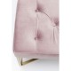 Banqueta Crossover Rosa/Dourada 90x40cm-84087 (3)