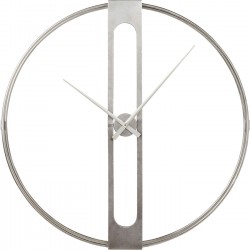 Relógio de Parede Clip Prateado Ø107cm-61472 (6)