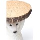 Mesa de Apoio Animal Polar Bear Ø37cm-78943 (6)