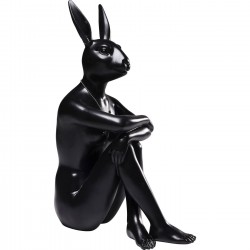 Peça Decorativa Gangster Rabbit Preto