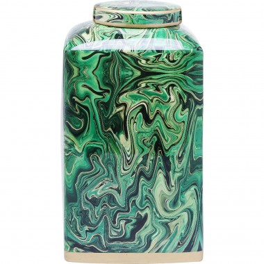 Pote Decorativo Malachite 28cm