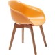 Cadeira com Armrest Forum Scandi Object Orange