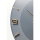 Relógio de Parede Leonardo Cinzento/Dourado