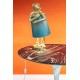 Candeeiro de Mesa Animal Monkey Gold Azul