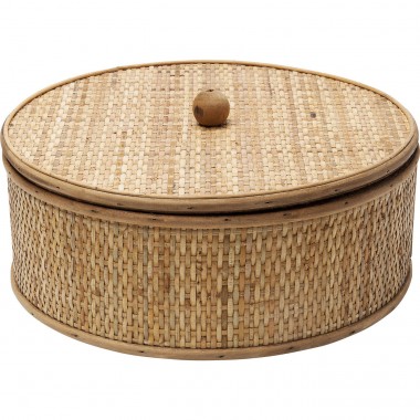 Caixa decorativa Bamboo Round Ø31cm
