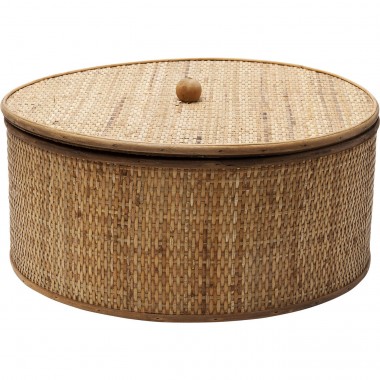 Caixa decorativa Bamboo Round Ø41cm