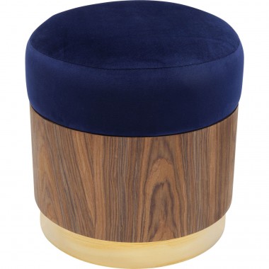 Banco Lilly Azul Ø39cm
