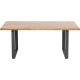 Mesa Jackie Oak Crude Steel 200x100