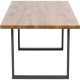 Mesa Jackie Oak Crude Steel 200x100