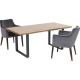 Mesa Jackie Oak Crude Steel 200x100