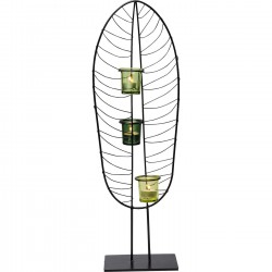 Porta velas Leaf Wire 67cm