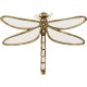 Decoração de Parede Dragonfly 37cm-51223 (9)