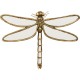 Decoração de Parede Dragonfly 37cm-51223 (9)