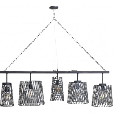 Candeeiro Suspenso Gorgeous Preto Mat Cinque