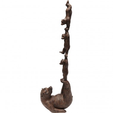 Peça Decorativa Artistic Bears Balance 51cm