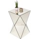 Mesa de Apoio Luxury Triangle Champagne